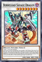 Borreload Savage Dragon - RA01-EN033 - Quarter Century Secret Rare - 1st Edition